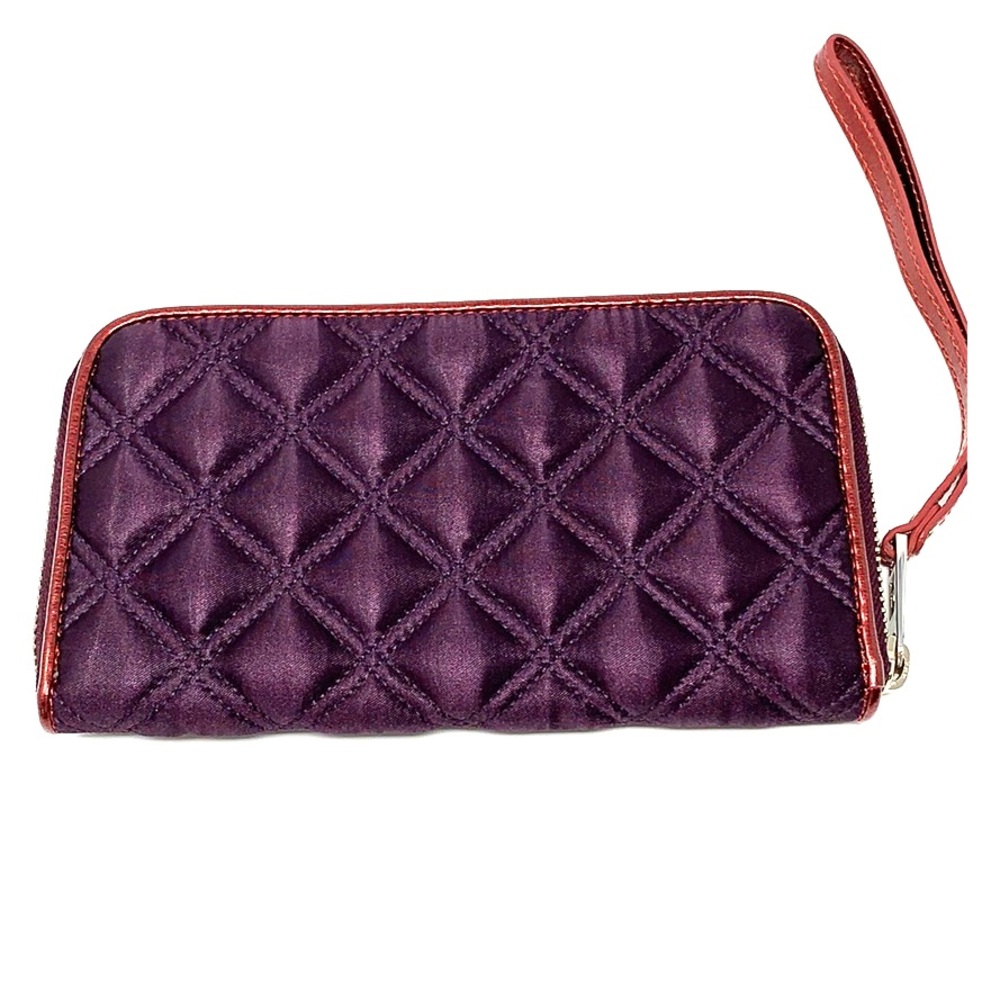 Jacobs by Marc Jacobs Plum/Wine Quilted Wallet